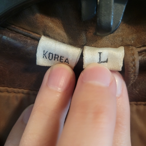 Vintage Chia Brown Leather Jacket - Picture 7 of 11